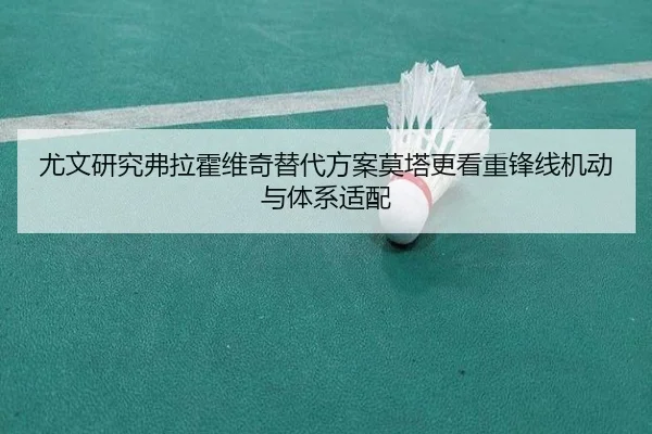尤文研究弗拉霍维奇替代方案莫塔更看重锋线机动与体系适配